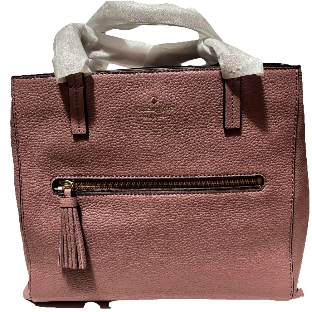 Genuine Kate Spade New York Spencer Court Tera Handbag Dusty Peony NWT
